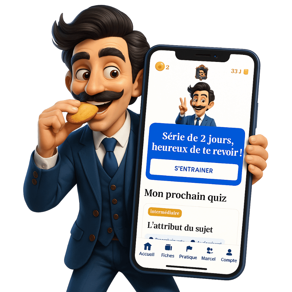 Français Avec Marcel app sur smartphone